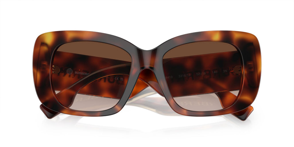 Burberry  0BE4410 331613 52 Light Havana / Brown Gradient 52 / Polyamide Bio / Acetate / Injected