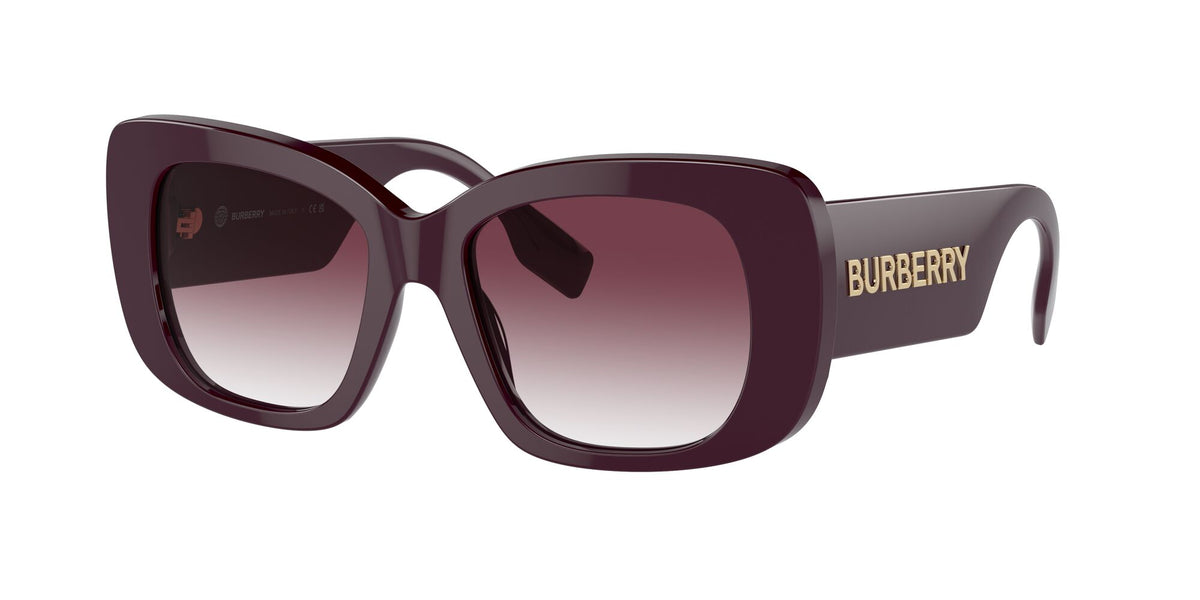 Burberry  0BE4410 39798H 52 Bordeaux / Clear Gradient Dark Violet 52 / Polyamide Bio / Acetate / Injected
