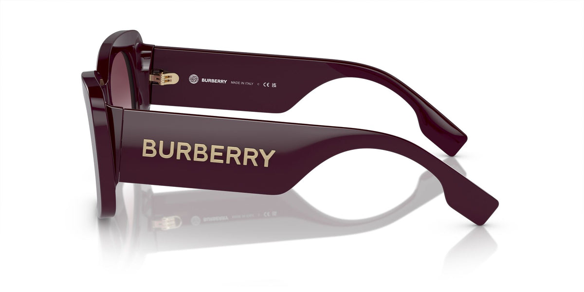 Burberry  0BE4410 39798H 52 Bordeaux / Clear Gradient Dark Violet 52 / Polyamide Bio / Acetate / Injected