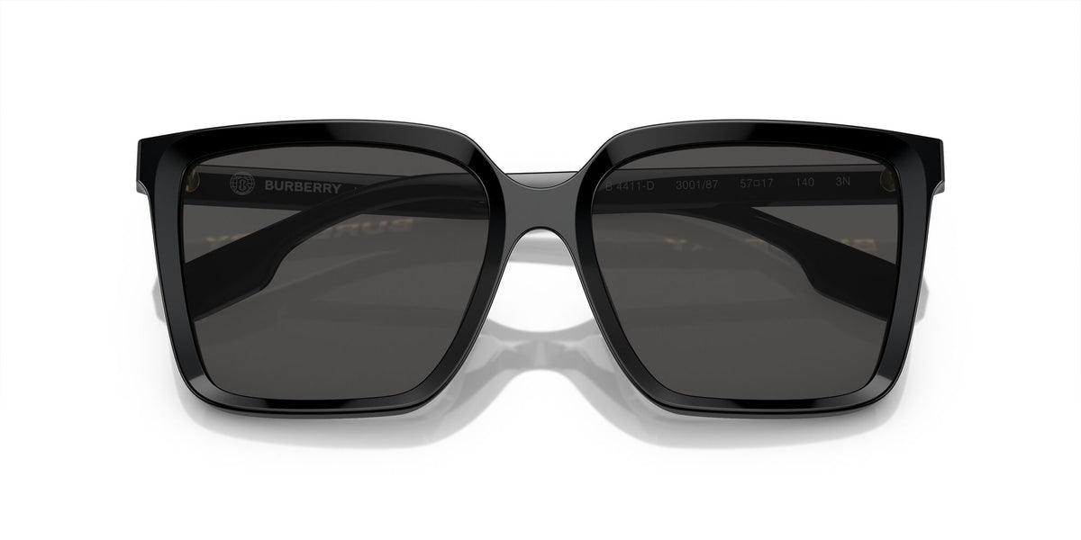 Burberry  0BE4411D 300187 57 Black / Dark Grey 57 / Polyamide Bio / Acetate / Injected
