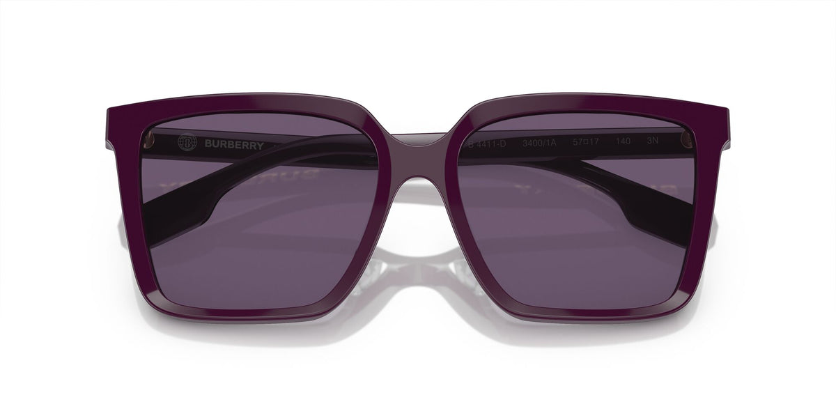 Burberry  0BE4411D 34001A 57 Violet / Violet 57 / Polyamide Bio / Acetate / Injected