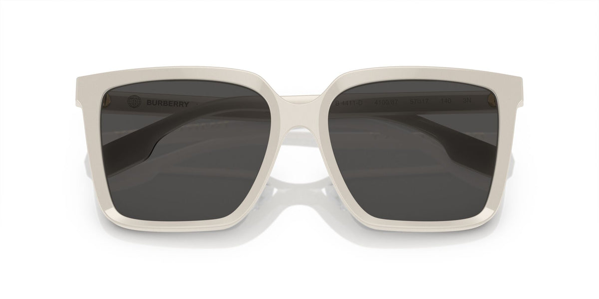 Burberry  0BE4411D 410087 57 Ivory / Dark Grey 57 / Polyamide Bio / Acetate / Injected
