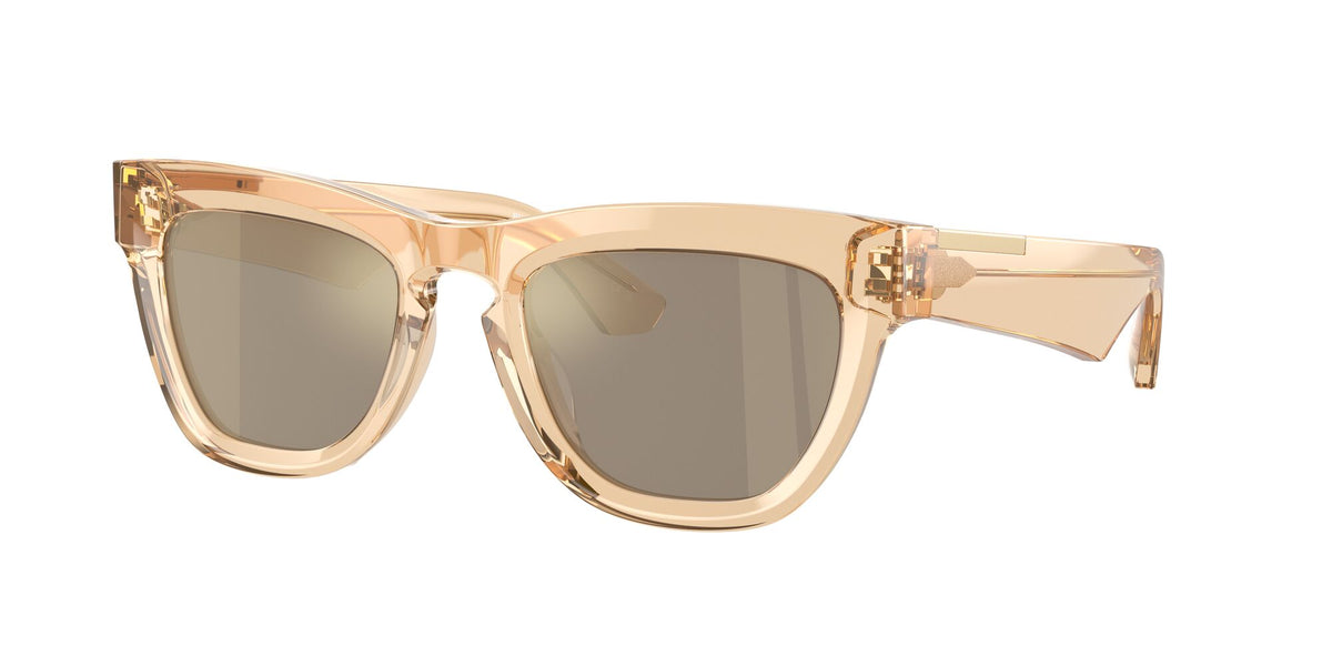 Burberry  0BE4415U 40635A 52 Brown / Light Brown Mirror Gold