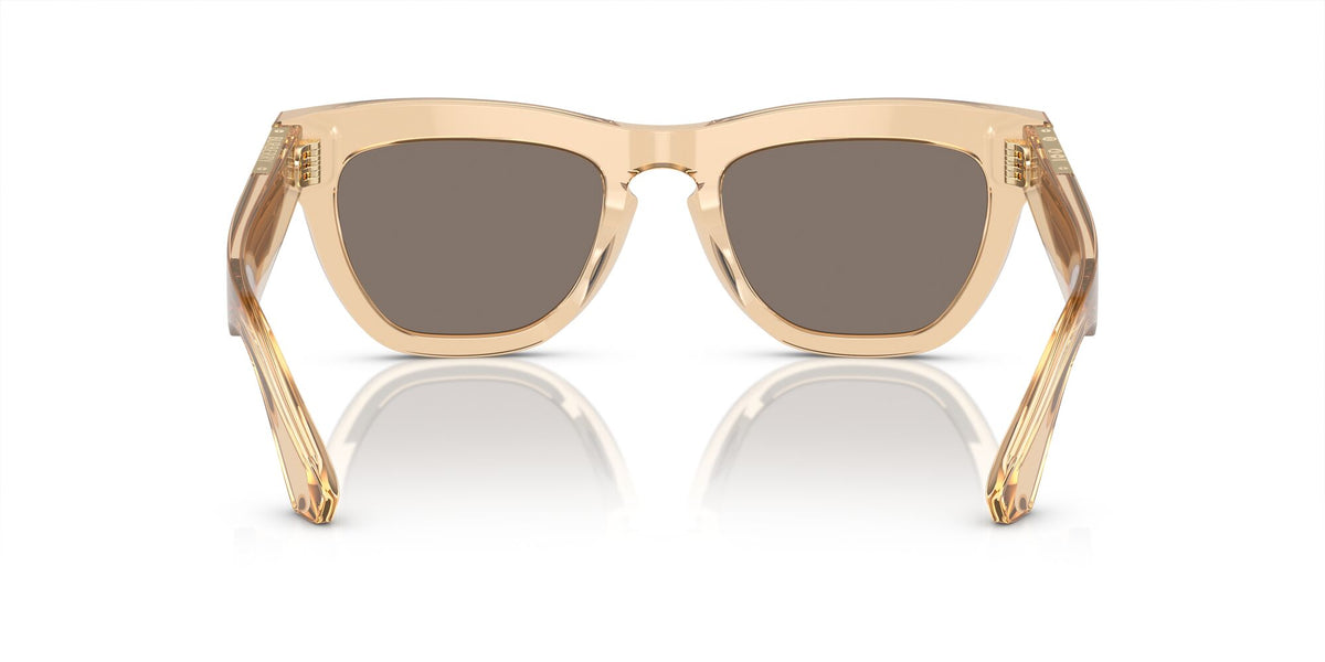 Burberry  0BE4415U 40635A 52 Brown / Light Brown Mirror Gold