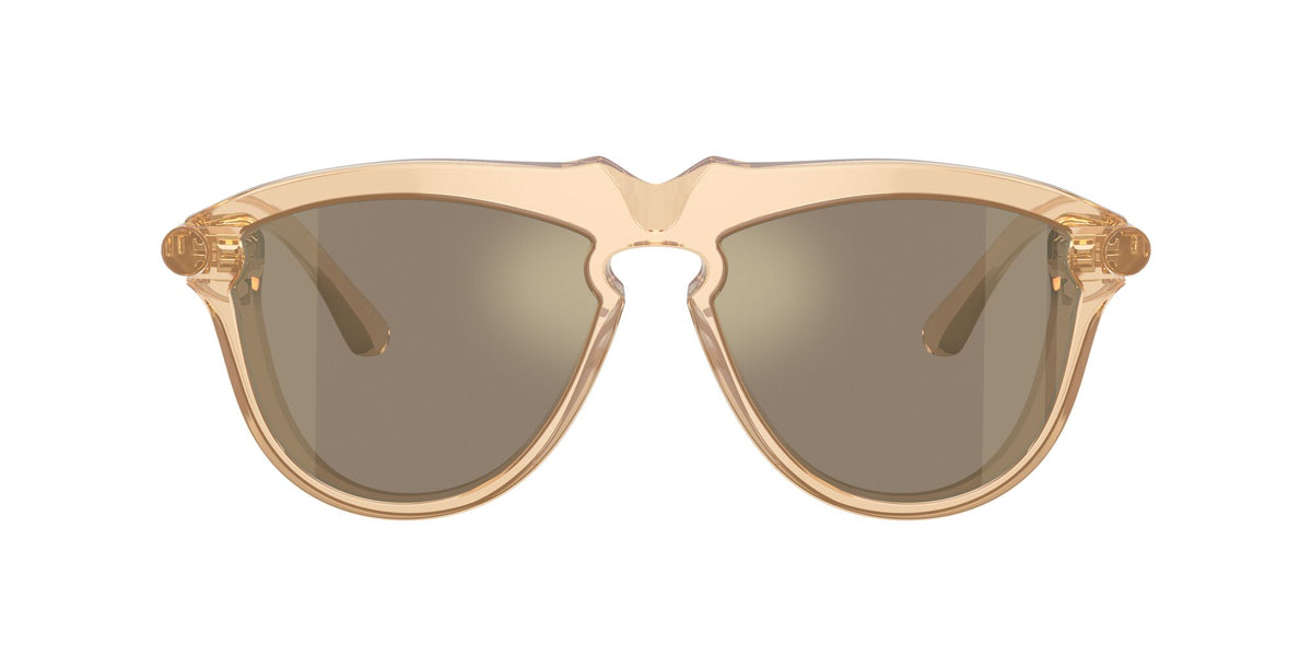 Burberry  0BE4417U 40635A 58 Brown / Light Brown Mirror Gold