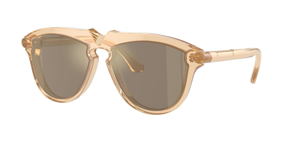 Burberry  0BE4417U 40635A 58 Brown / Light Brown Mirror Gold