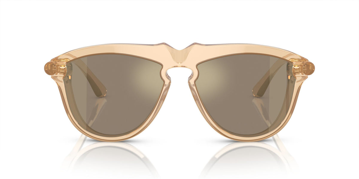 Burberry  0BE4417U 40635A 58 Brown / Light Brown Mirror Gold