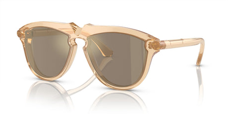 Burberry  0BE4417U 40635A 58 Brown / Light Brown Mirror Gold