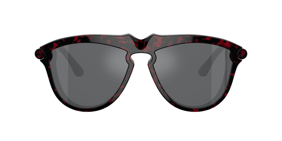 Burberry  0BE4417U 41036G 58 Red Havana / Grey Mirror Silver