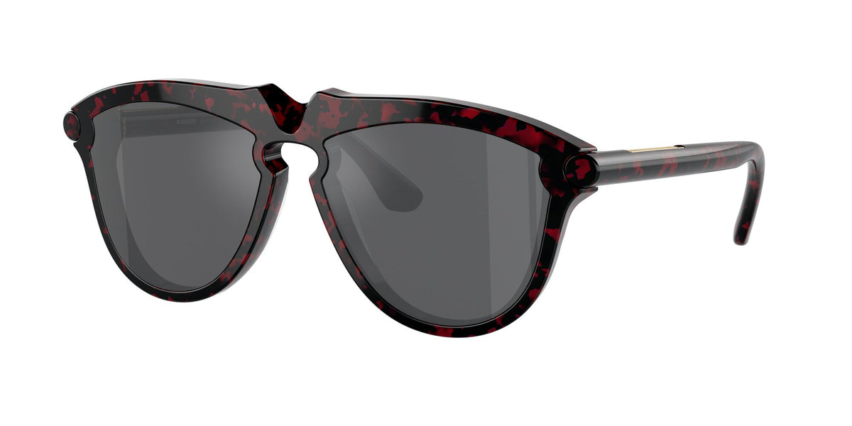 Burberry  0BE4417U 41036G 58 Red Havana / Grey Mirror Silver