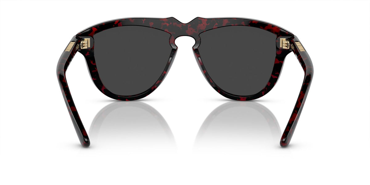 Burberry  0BE4417U 41036G 58 Red Havana / Grey Mirror Silver