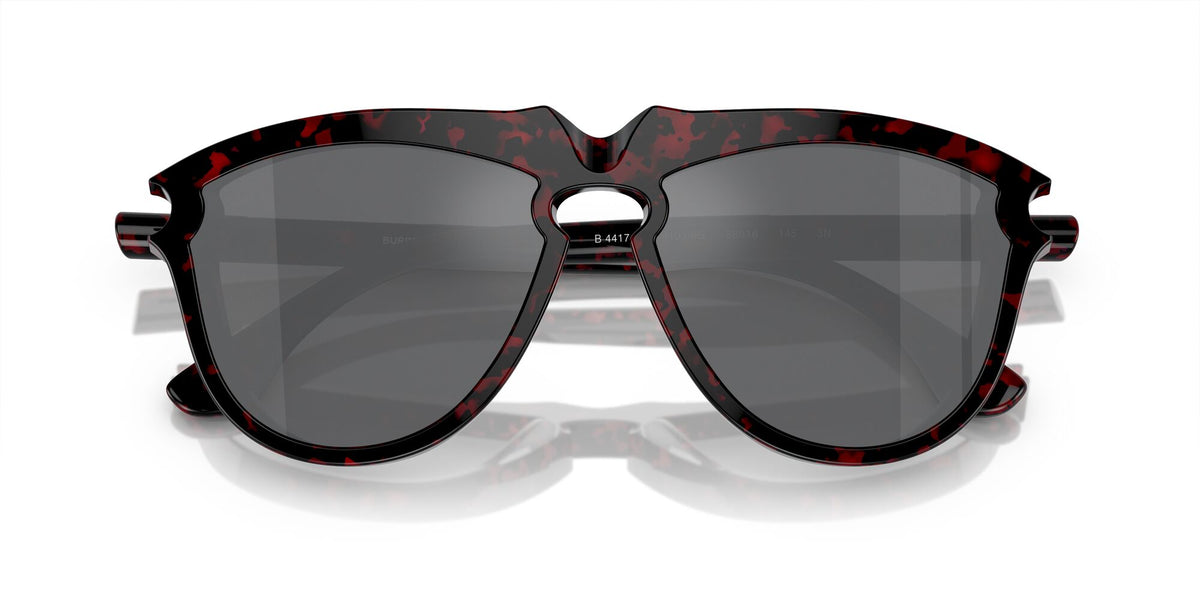 Burberry  0BE4417U 41036G 58 Red Havana / Grey Mirror Silver