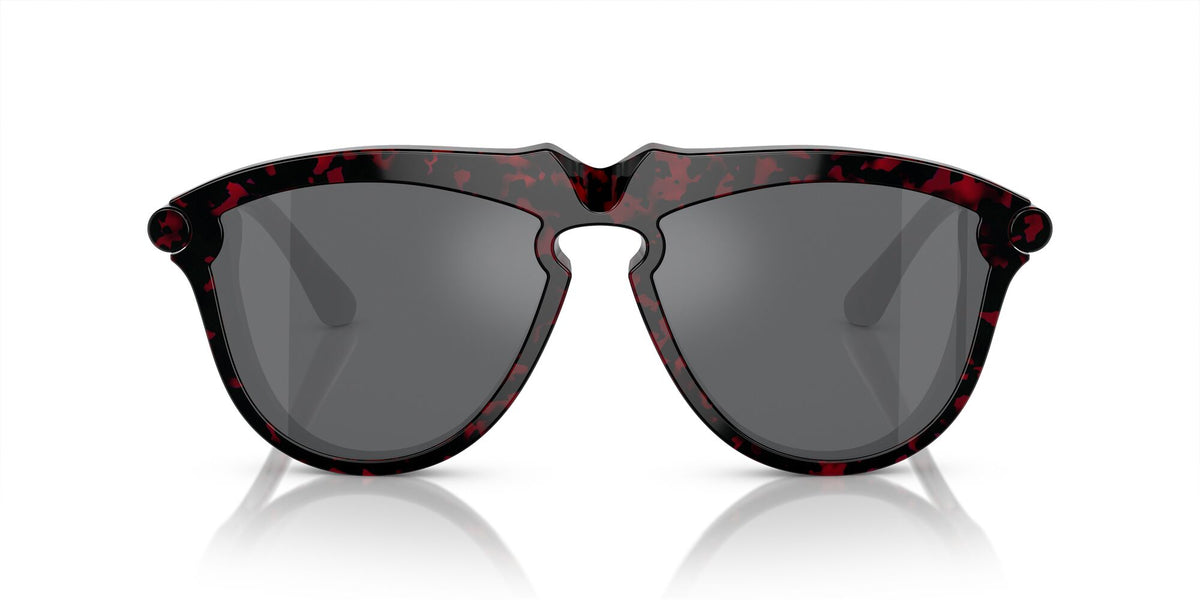 Burberry  0BE4417U 41036G 58 Red Havana / Grey Mirror Silver