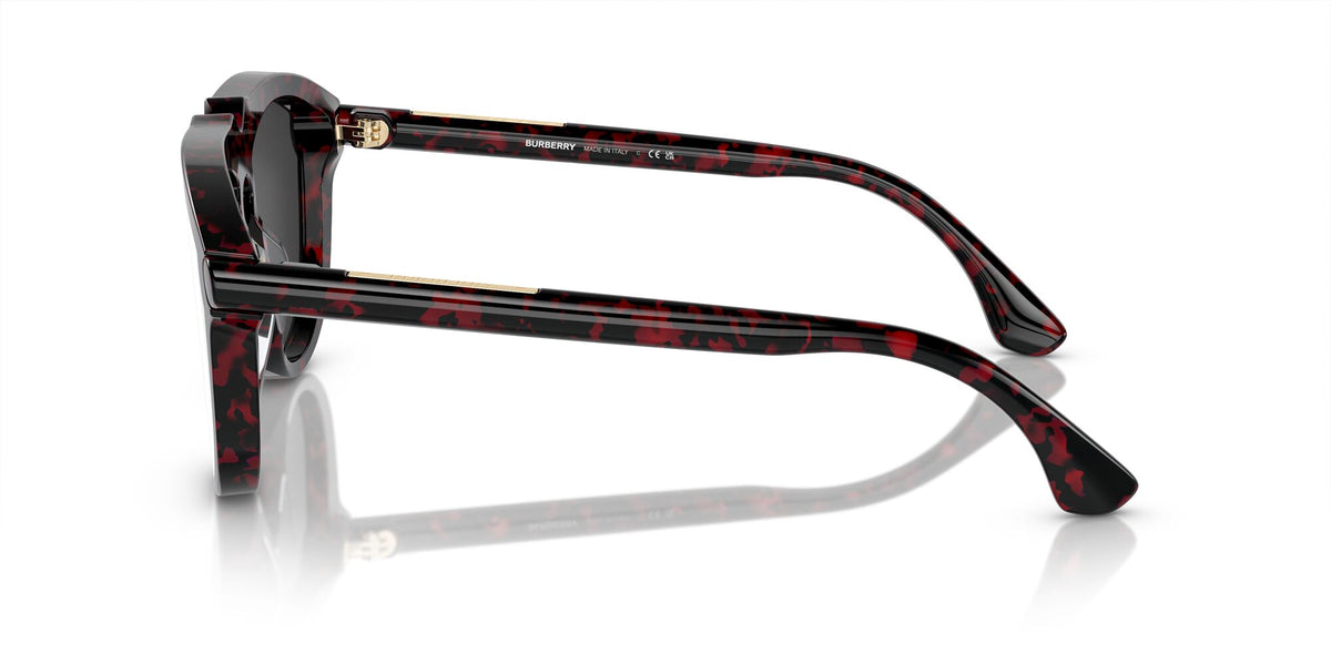 Burberry  0BE4417U 41036G 58 Red Havana / Grey Mirror Silver