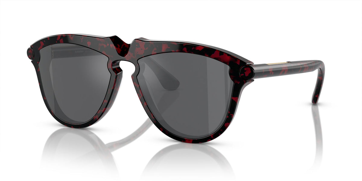 Burberry  0BE4417U 41036G 58 Red Havana / Grey Mirror Silver
