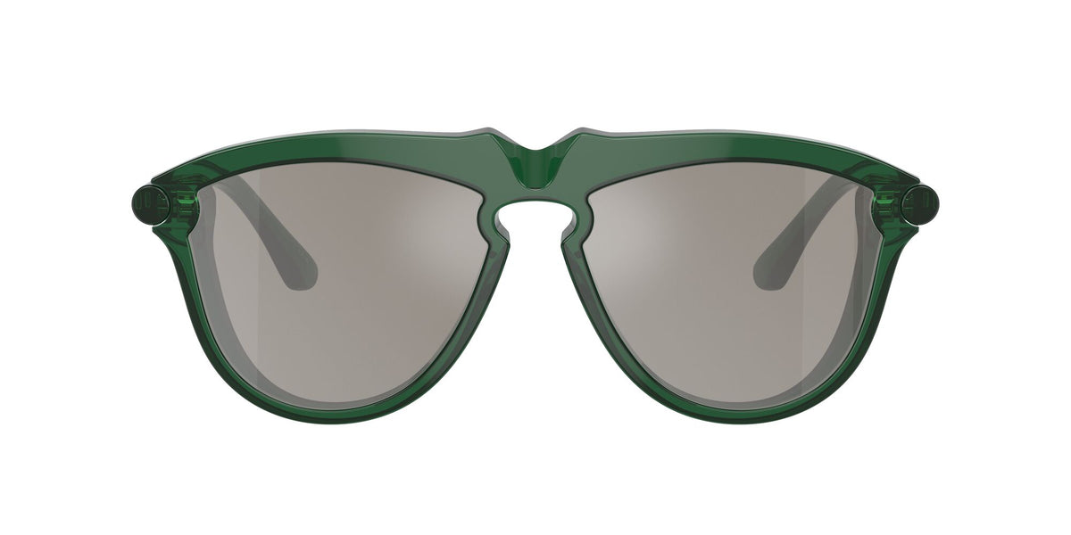 Burberry  0BE4417U 41046G 58 Green Lens / Light Grey Mirror Silver