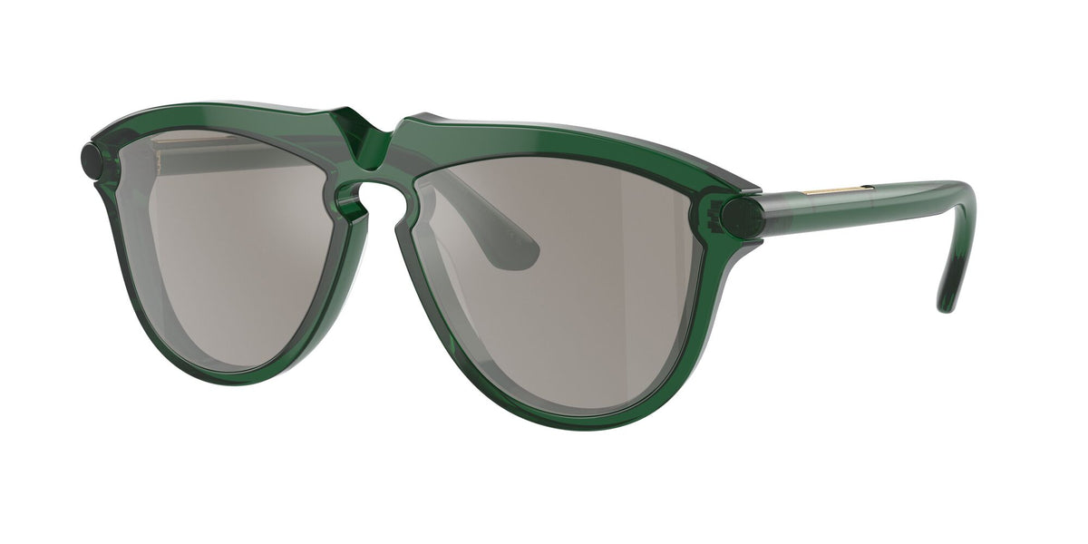 Burberry  0BE4417U 41046G 58 Green Lens / Light Grey Mirror Silver