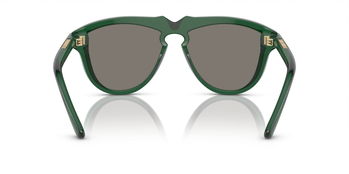 Burberry  0BE4417U 41046G 58 Green Lens / Light Grey Mirror Silver