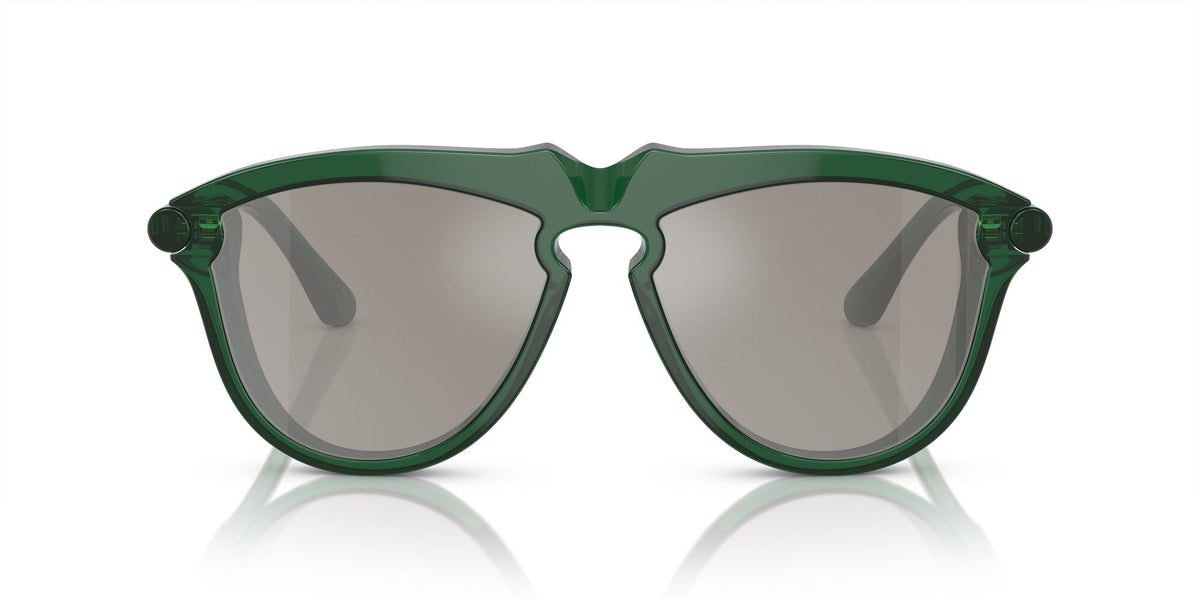 Burberry  0BE4417U 41046G 58 Green Lens / Light Grey Mirror Silver