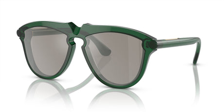 Burberry  0BE4417U 41046G 58 Green Lens / Light Grey Mirror Silver