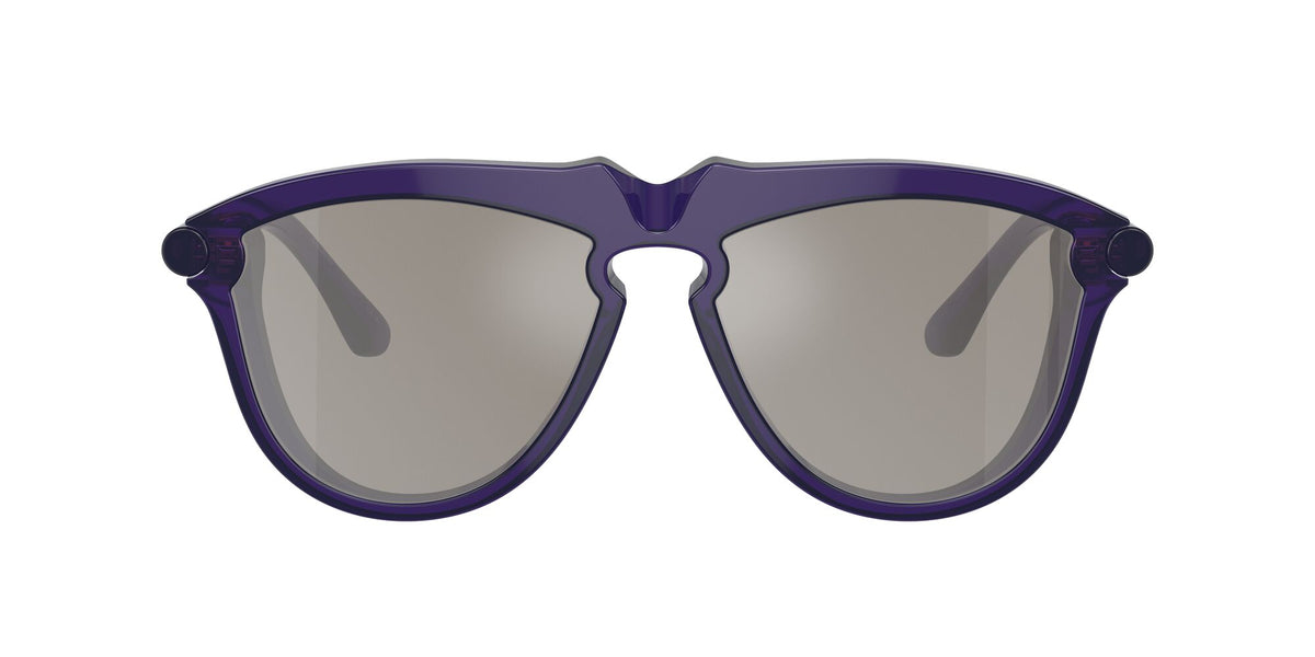 Burberry  0BE4417U 41056G 58 Violet / Light Grey Mirror Silver