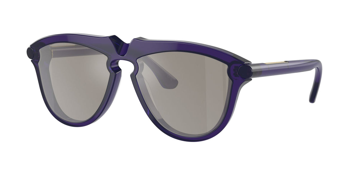 Burberry  0BE4417U 41056G 58 Violet / Light Grey Mirror Silver