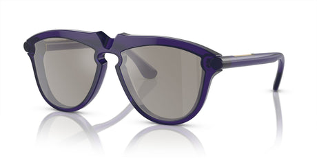 Burberry  0BE4417U 41056G 58 Violet / Light Grey Mirror Silver