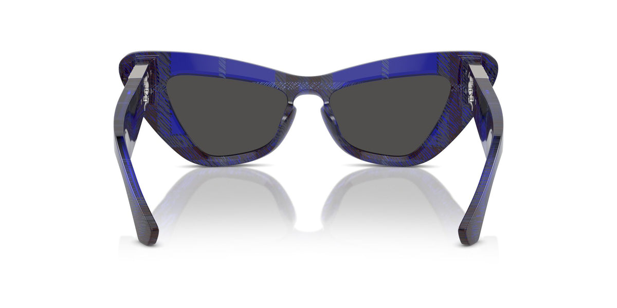 Burberry  0BE4421U 411487 51 Check Blue / Dark Grey