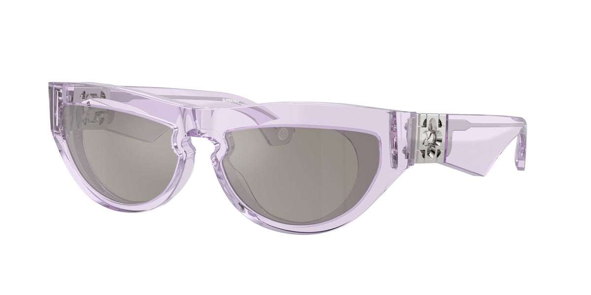 Burberry  0BE4422U 40956G 58 Violet / Light Grey Mirror Silver