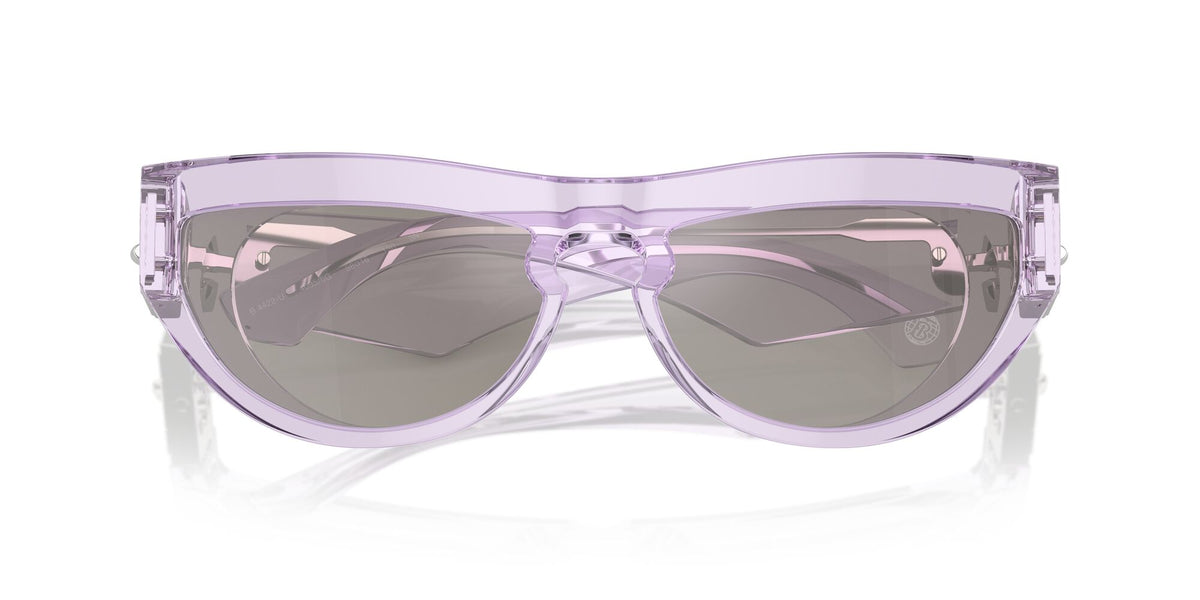 Burberry  0BE4422U 40956G 58 Violet / Light Grey Mirror Silver