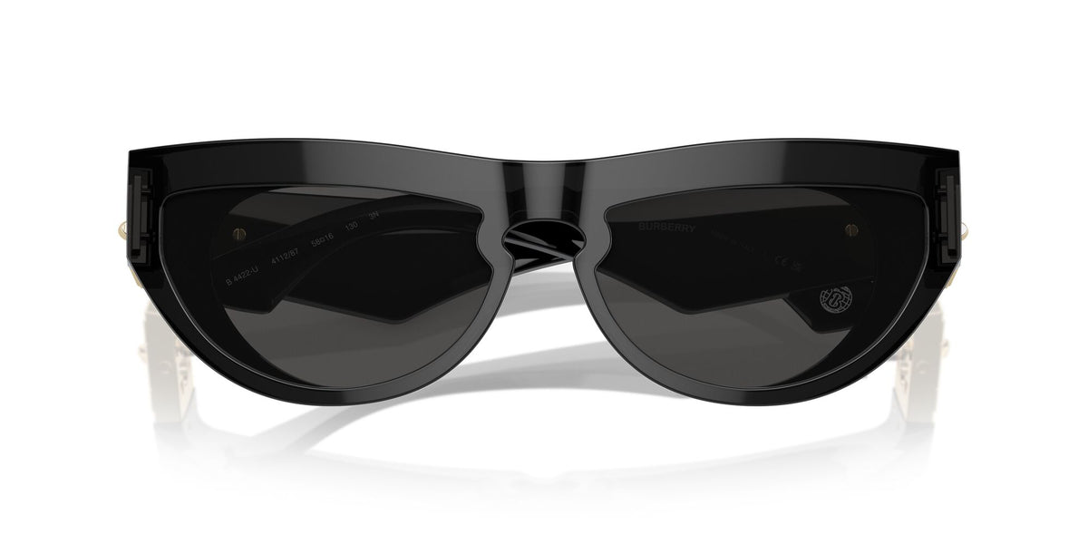 Burberry  0BE4422U 411287 58 Dark Grey / Dark Grey