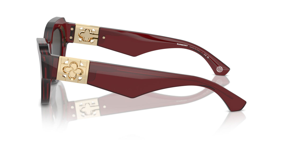 Burberry  0BE4423F 412887 52 Bordeaux / Dark Grey