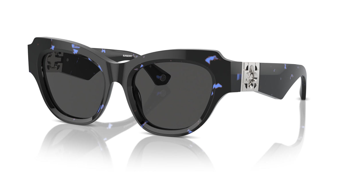 Burberry  0BE4423 411187 52 Blue Havana / Dark Grey