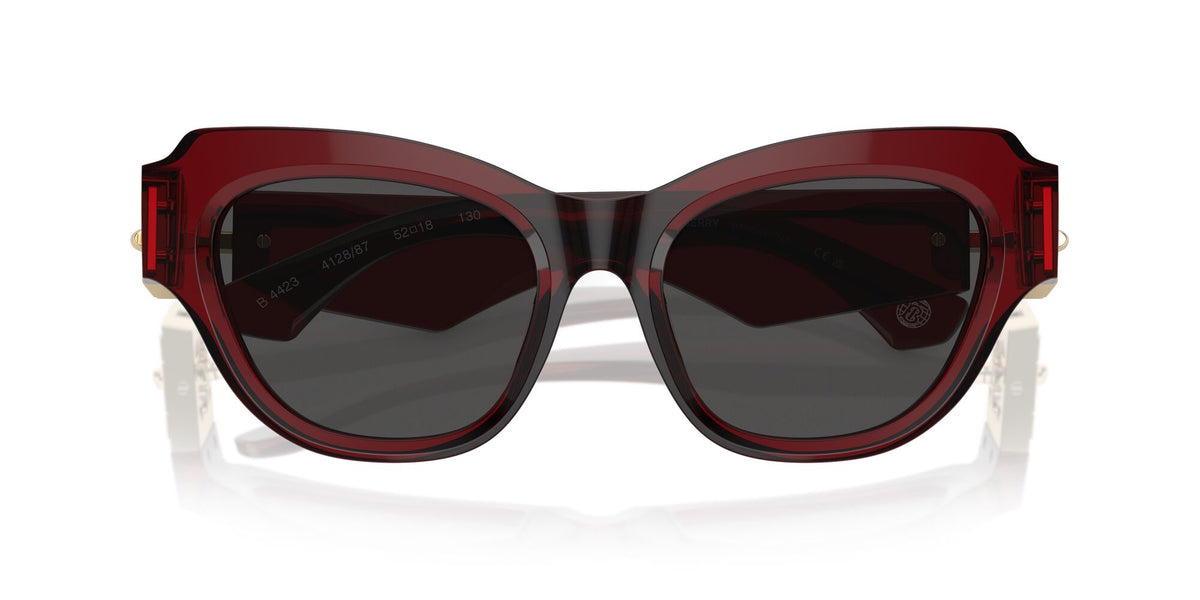 Burberry  0BE4423 412887 52 Bordeaux / Dark Grey