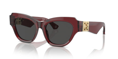 Burberry  0BE4423 412887 52 Bordeaux / Dark Grey