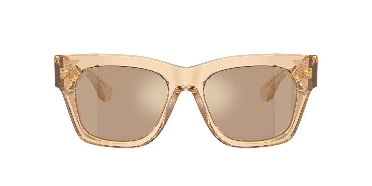 Burberry  0BE4424F 40635A 52 Brown / Light Brown Mirror Flash Gold