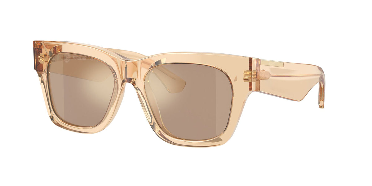Burberry  0BE4424F 40635A 52 Brown / Light Brown Mirror Flash Gold