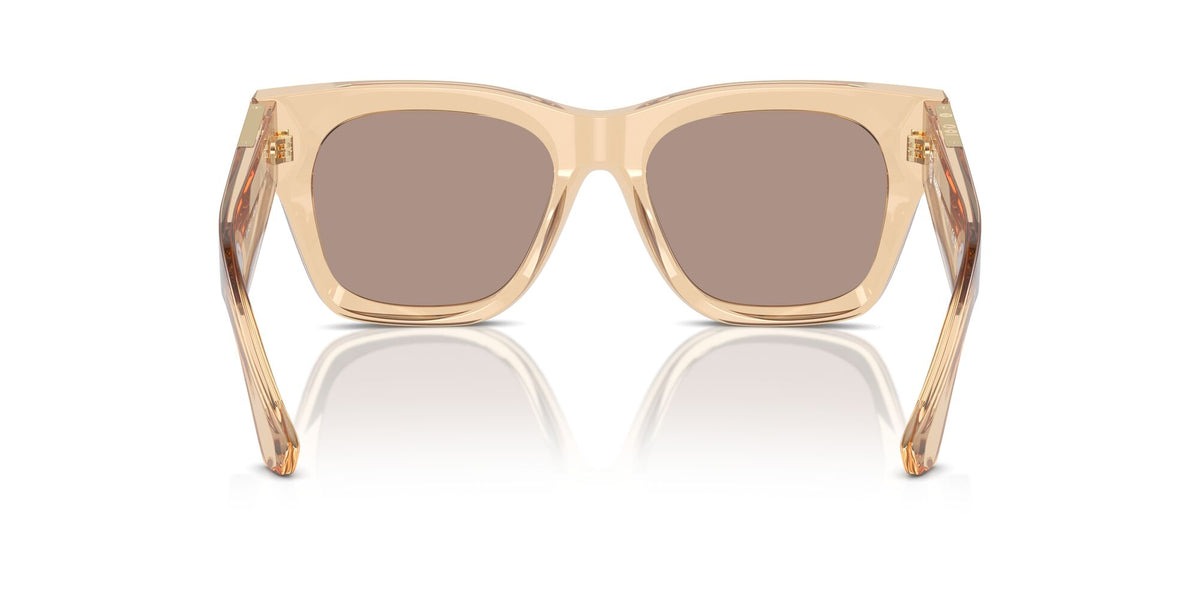 Burberry  0BE4424F 40635A 52 Brown / Light Brown Mirror Flash Gold