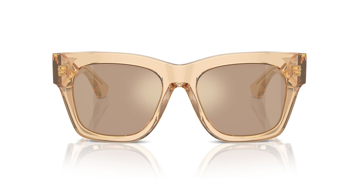 Burberry  0BE4424F 40635A 52 Brown / Light Brown Mirror Flash Gold