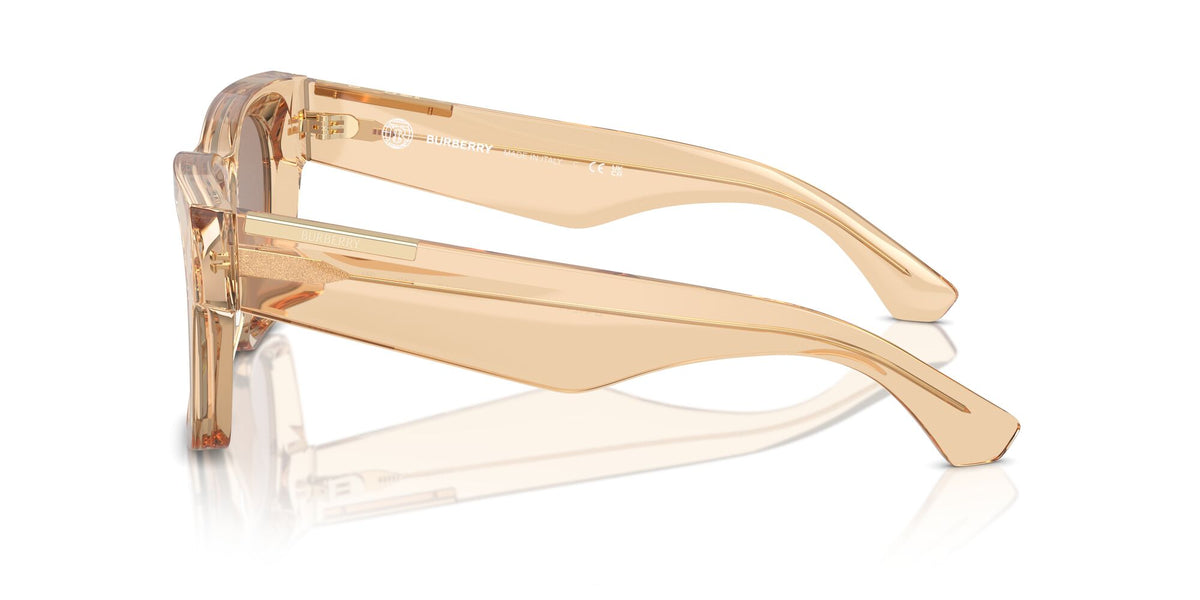 Burberry  0BE4424F 40635A 52 Brown / Light Brown Mirror Flash Gold