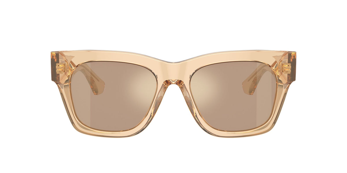 Burberry  0BE4424 40635A 52 Brown / Light Brown Mirror Flash Gold