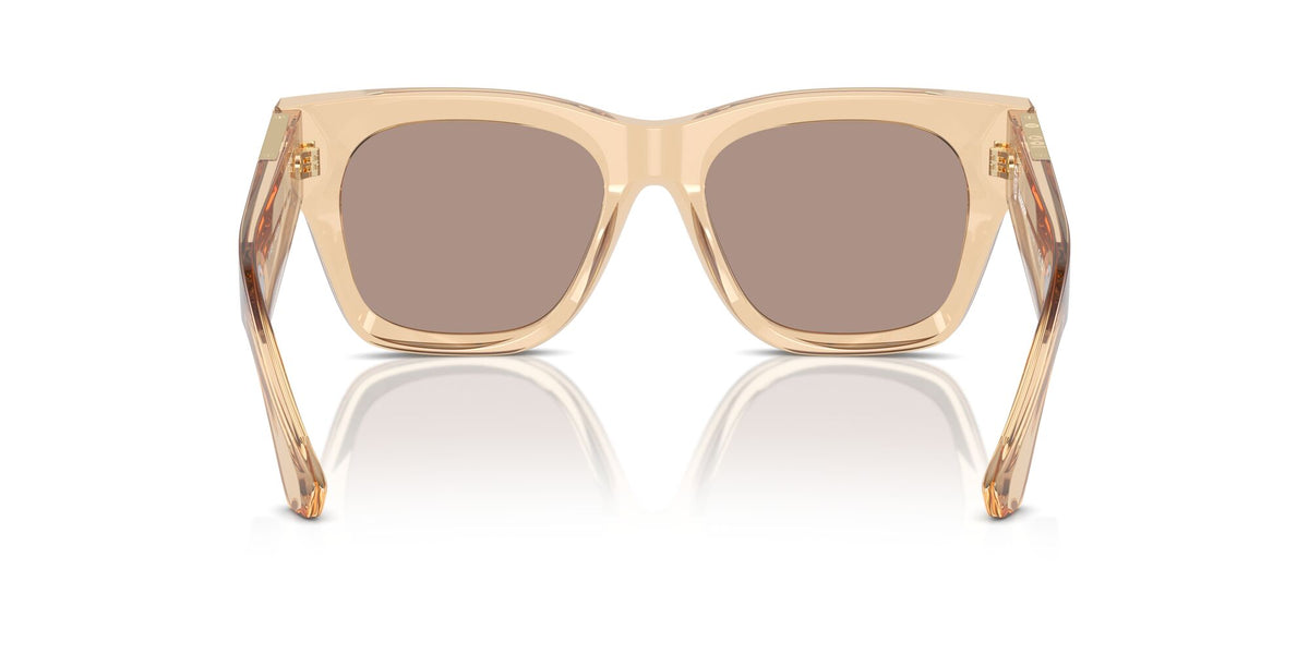 Burberry  0BE4424 40635A 52 Brown / Light Brown Mirror Flash Gold