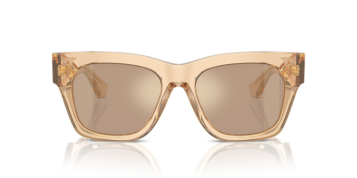 Burberry  0BE4424 40635A 52 Brown / Light Brown Mirror Flash Gold
