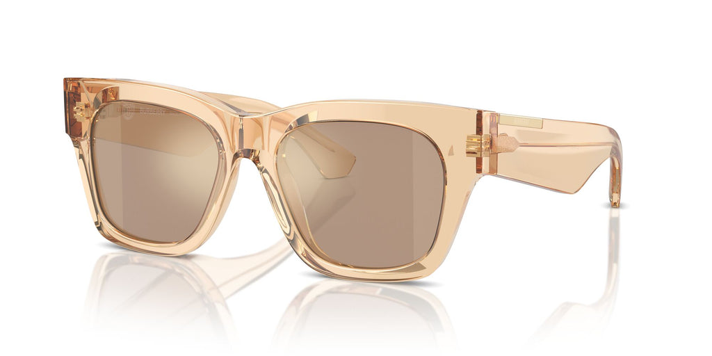 Burberry  0BE4424 40635A 52 Brown / Light Brown Mirror Flash Gold