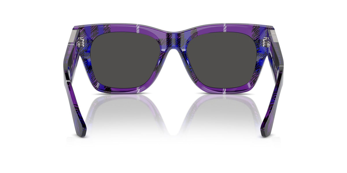 Burberry  0BE4424 411387 52 Check Violet / Dark Grey