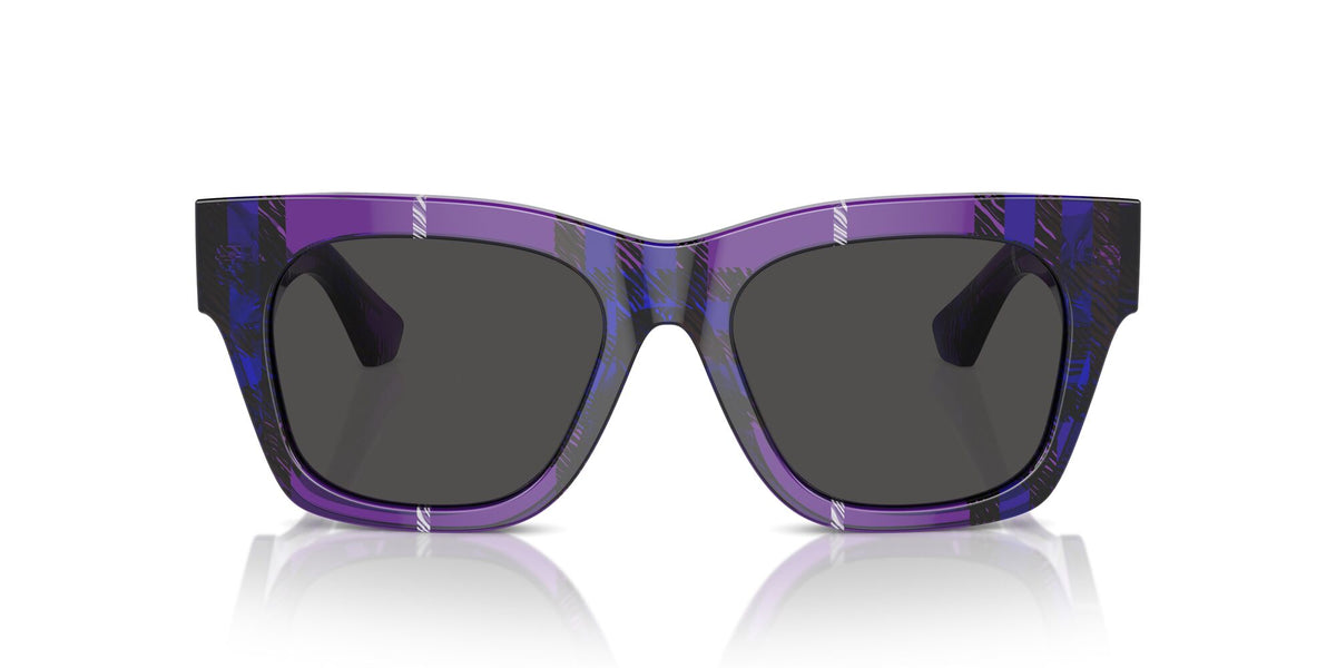 Burberry  0BE4424 411387 52 Check Violet / Dark Grey