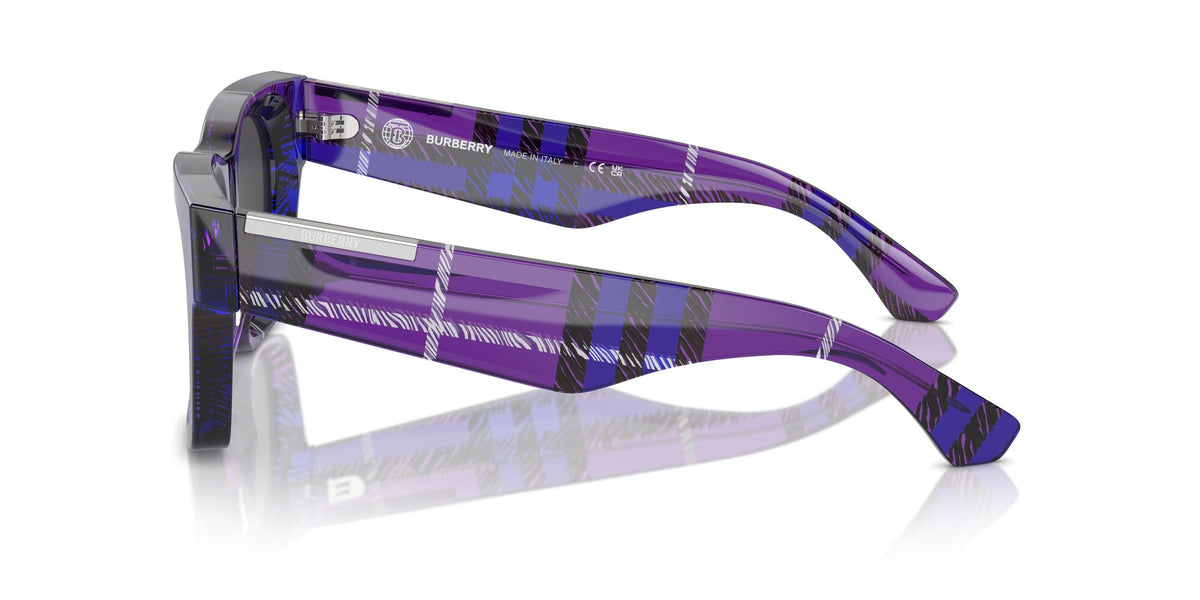 Burberry  0BE4424 411387 52 Check Violet / Dark Grey