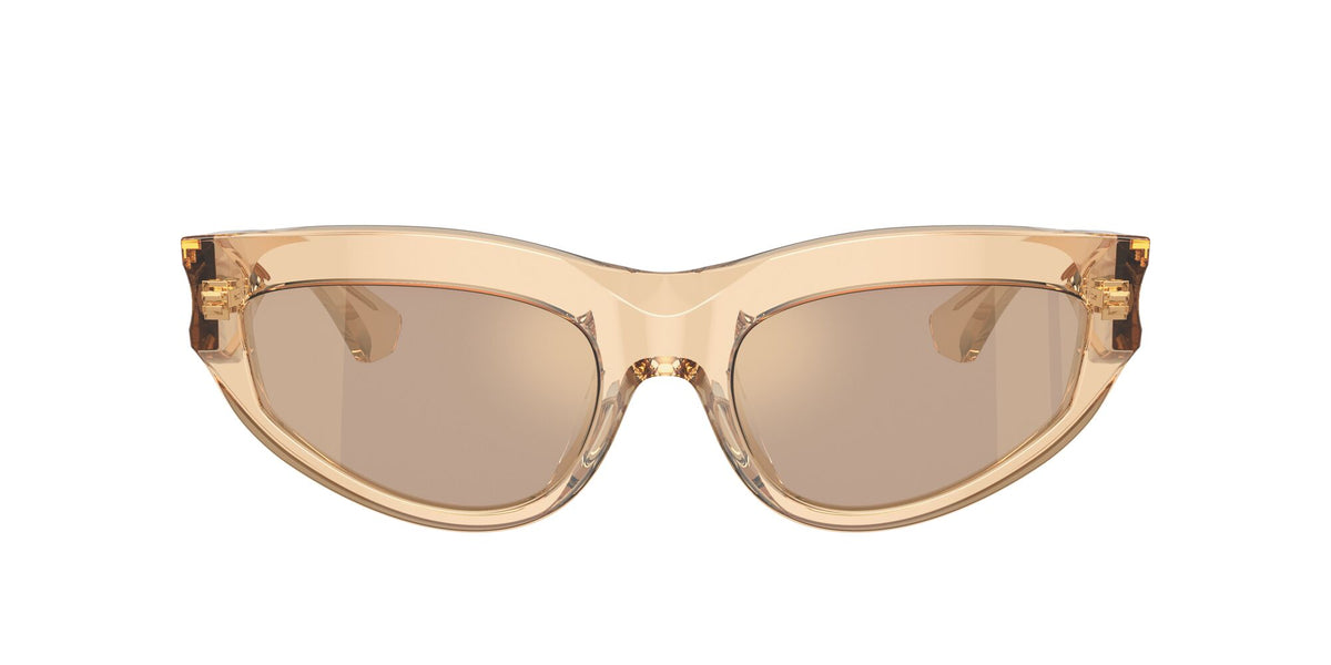 Burberry  0BE4425U 40635A 55 Brown / Light Brown Mirror Flash Gold