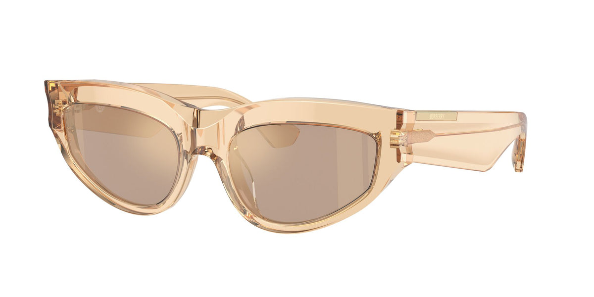 Burberry  0BE4425U 40635A 55 Brown / Light Brown Mirror Flash Gold