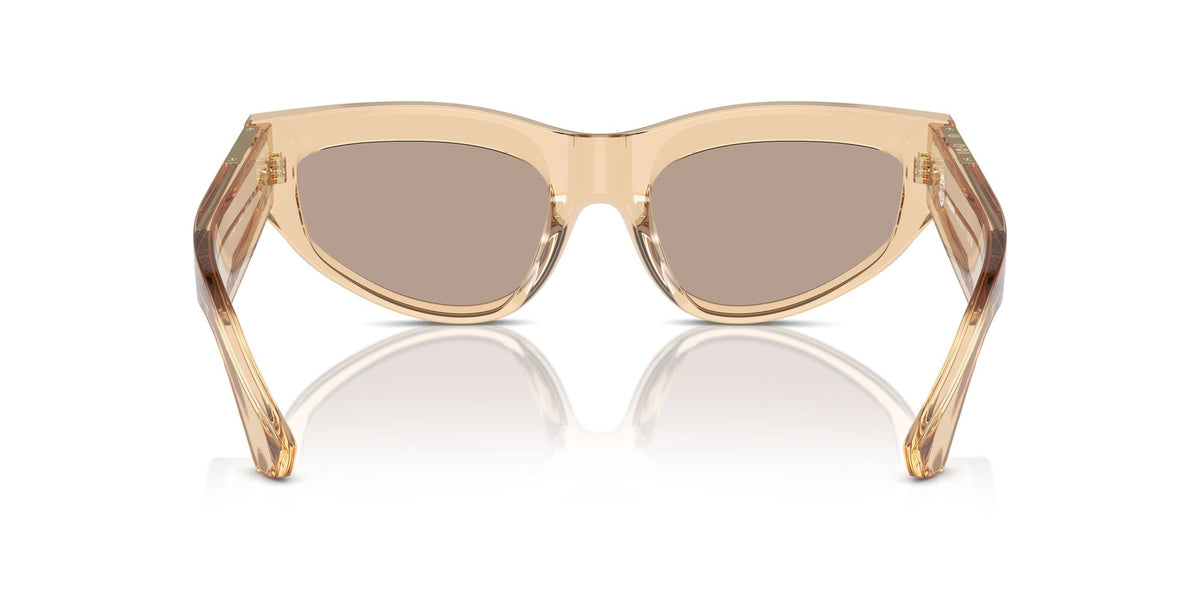 Burberry  0BE4425U 40635A 55 Brown / Light Brown Mirror Flash Gold